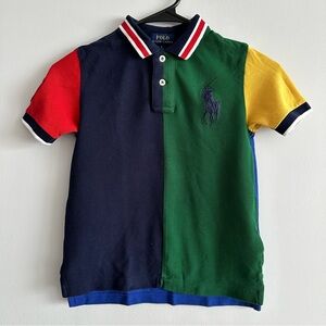 Ralph Lauren POLO boys big pony polo shirt embroidery LY Size 6